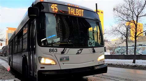 45 bus times winnipeg.